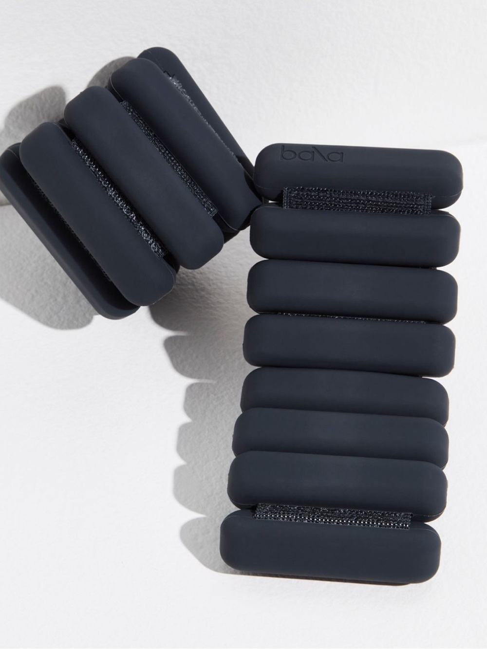Free people bala bangles monochrome 2lb weights in charcoal nwot